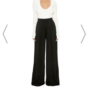 High waisted Wide leg pants